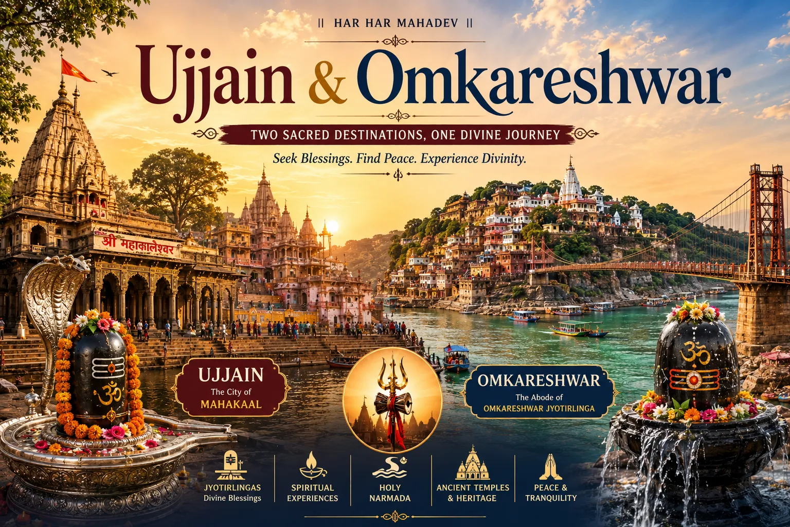 Divine Malwa Sojourn: Indore, Ujjain & Omkareshwar — hero photo