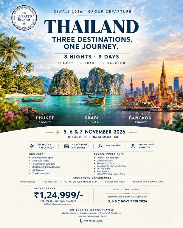 Thailand Diwali 2026 Tour From Ahmedabad | 8n/9d — photo 3